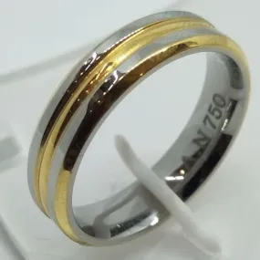 8K Italy Gold Wedding Rings White Gold