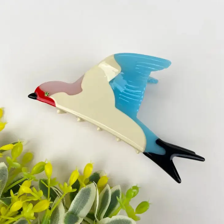 Acetate Swallow Hair Clip