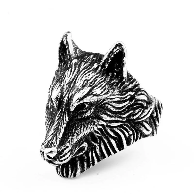 Alpha Wolf Ring