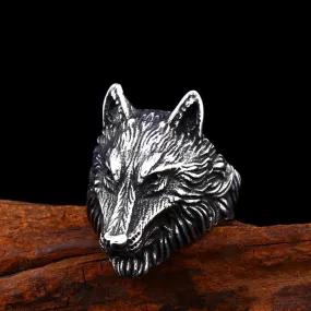 Alpha Wolf Ring