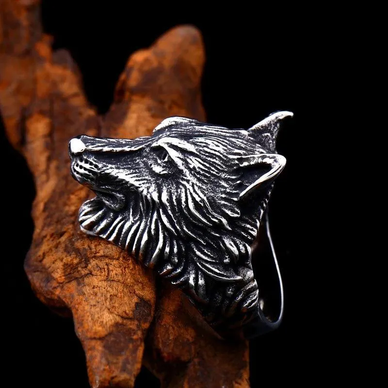 Alpha Wolf Ring