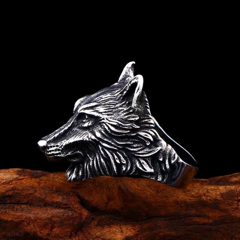 Alpha Wolf Ring