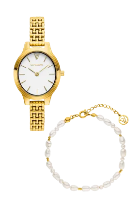 Amalfi Watch Set Gold