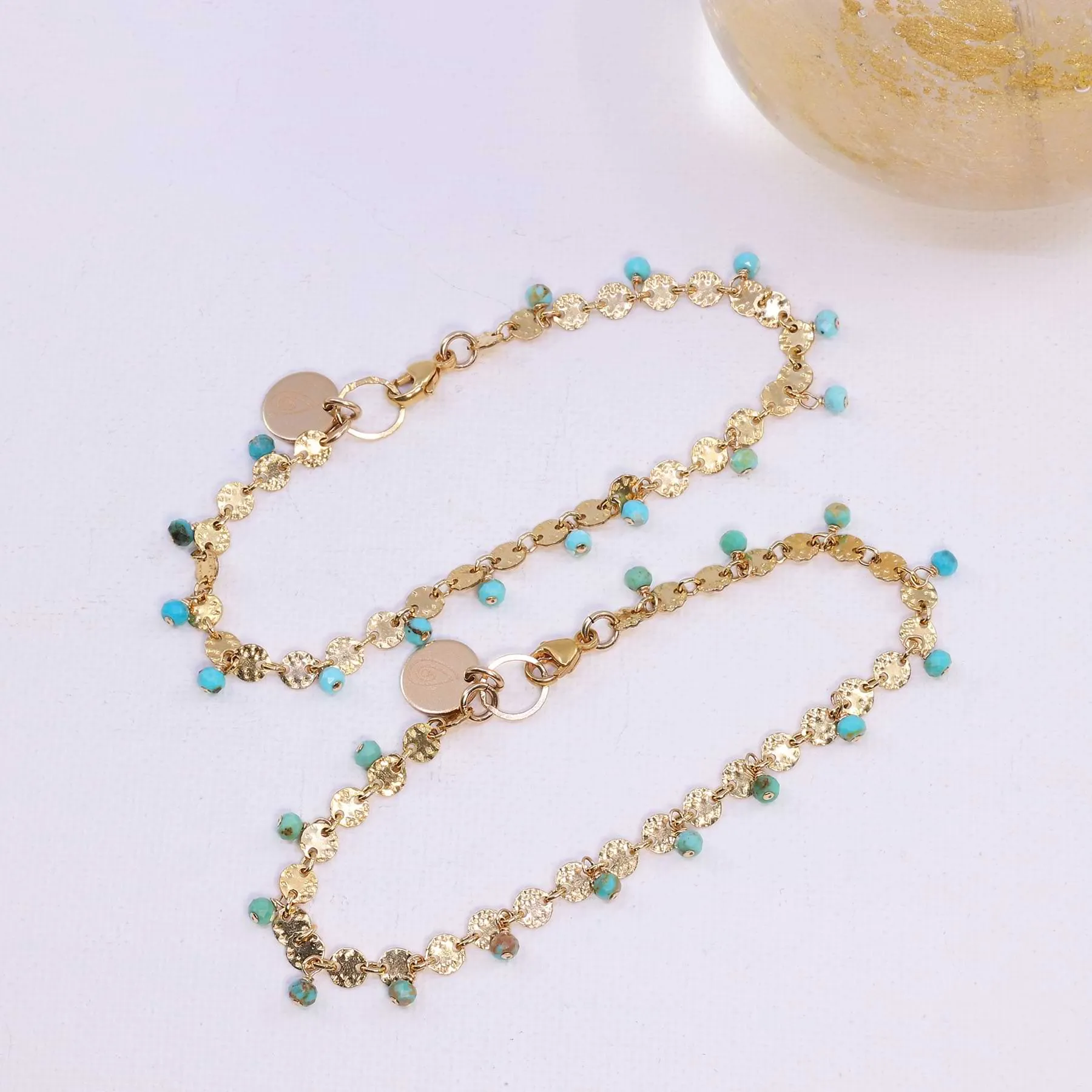 Amira - Sleeping Beauty Turquoise Bracelet