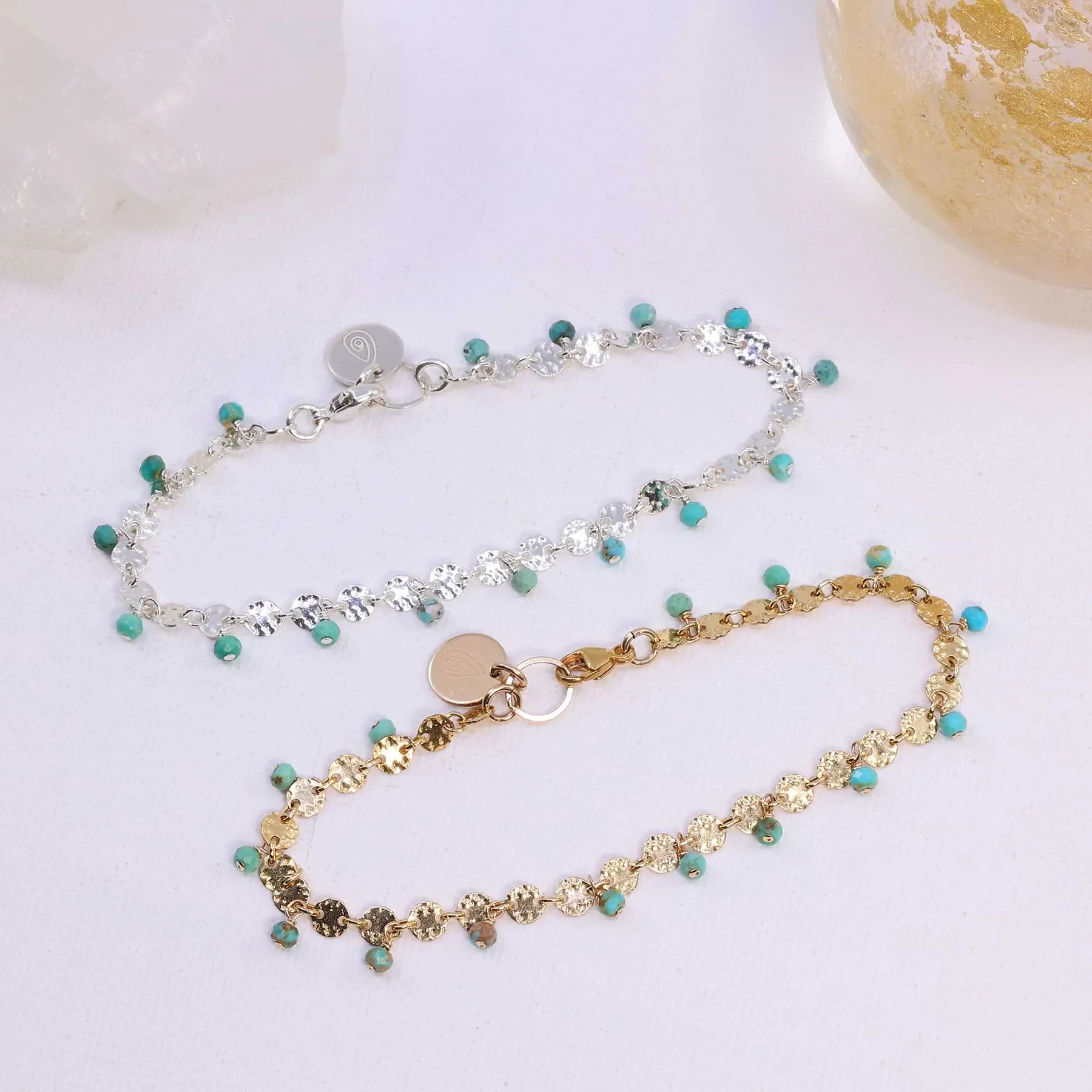 Amira - Sleeping Beauty Turquoise Bracelet