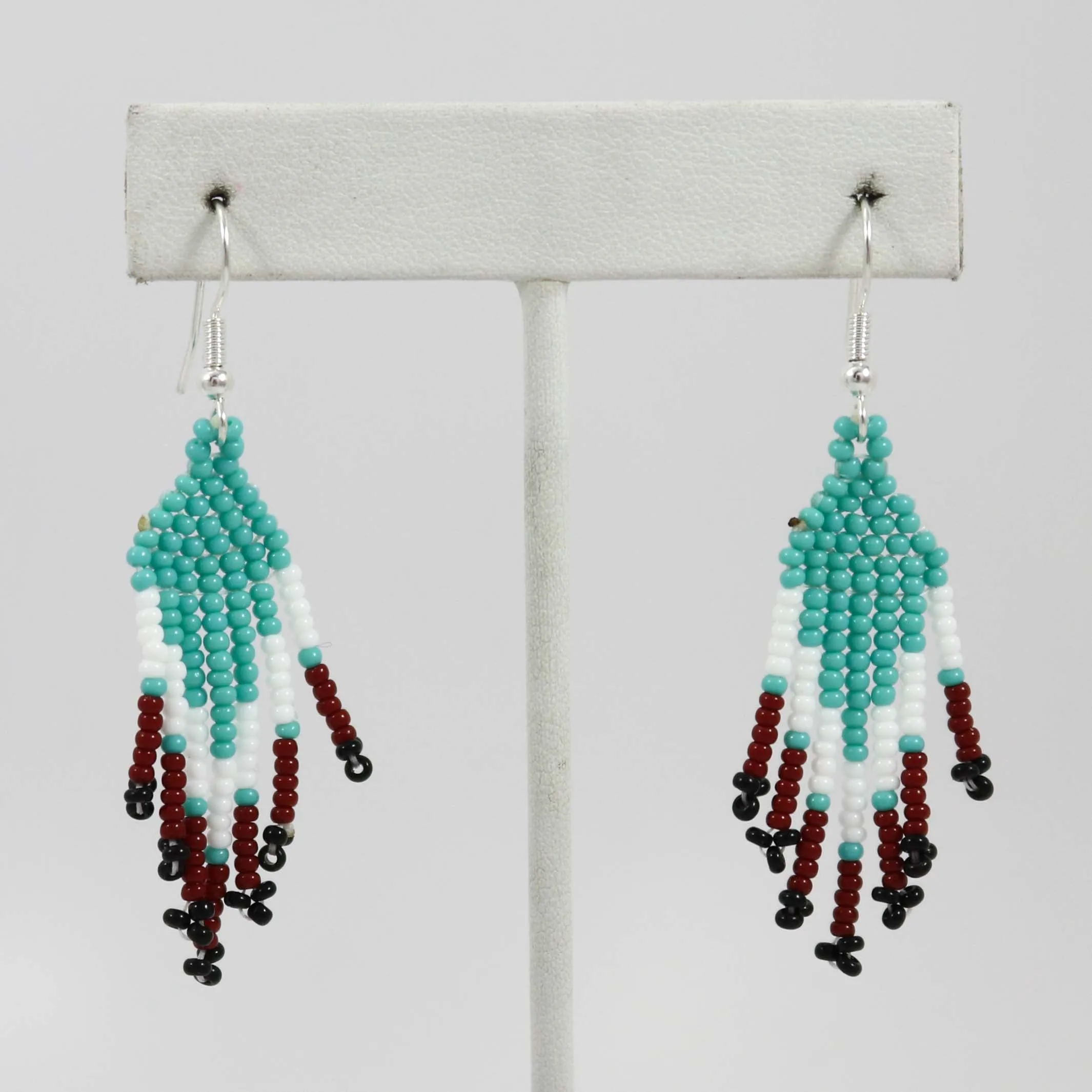 Beaded Necklace and Earring Set