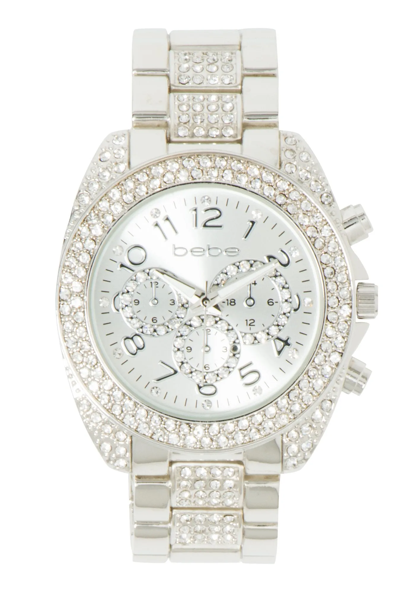 Bebe Rhinestone Watch