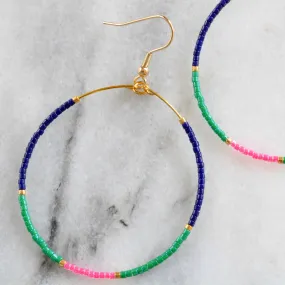 Big Beaded Hoops - PREP