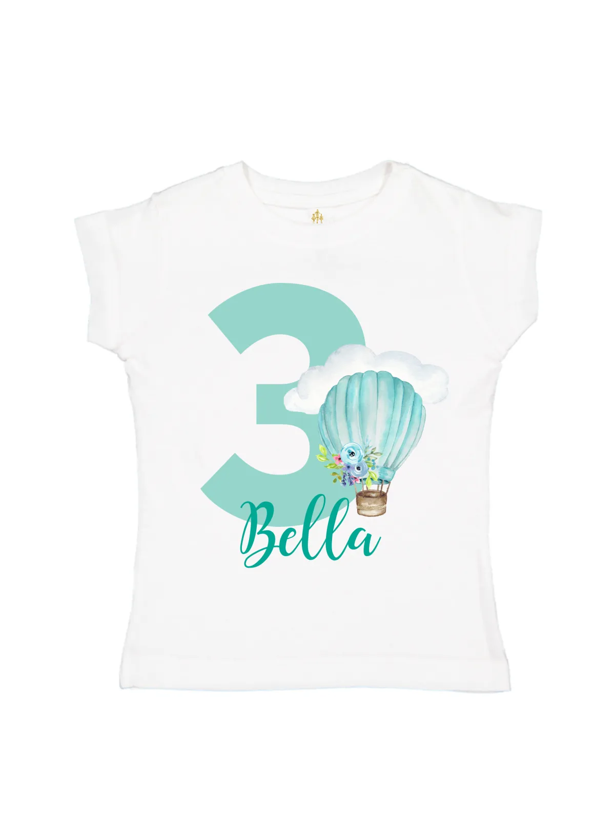 Blue & Green Hot Air Balloon Tutu Outfit - Personalized