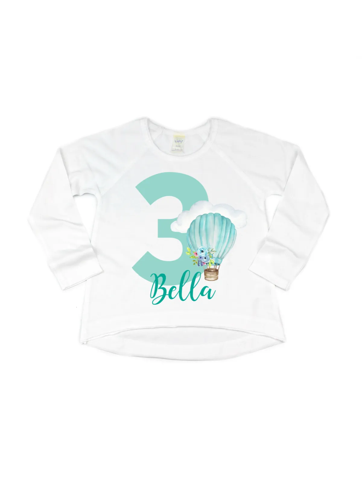 Blue & Green Hot Air Balloon Tutu Outfit - Personalized