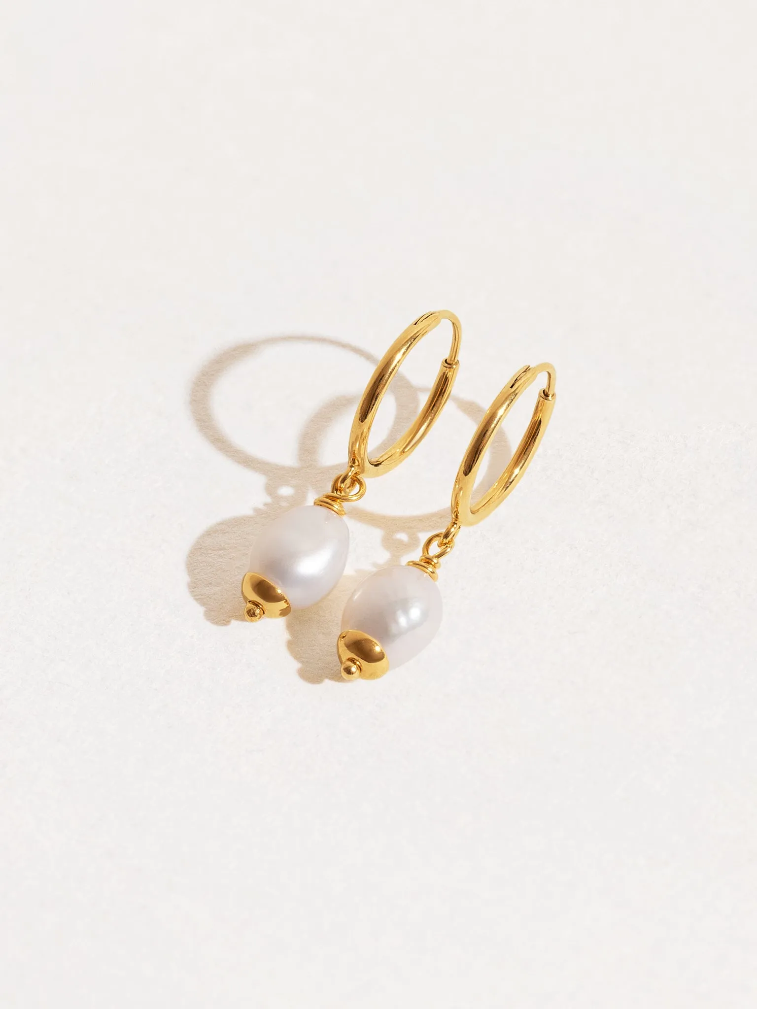 Bold Pearl Drop Earrings