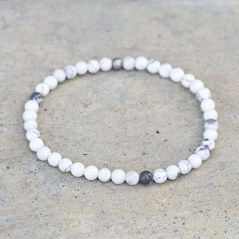 Calm Howlite Delicate Bracelet