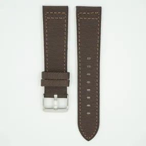 Canvas Watch Strap Brown