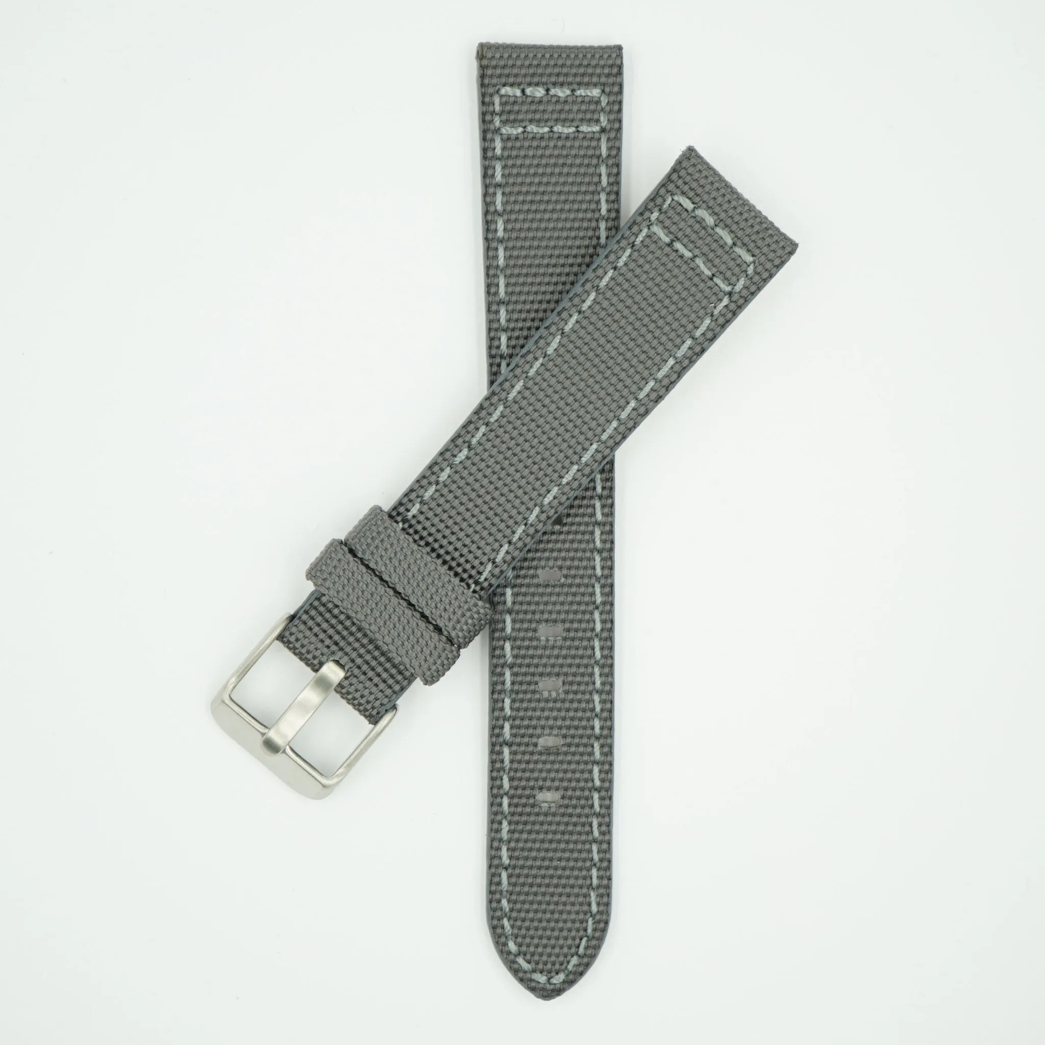 Canvas Watch Strap Gray