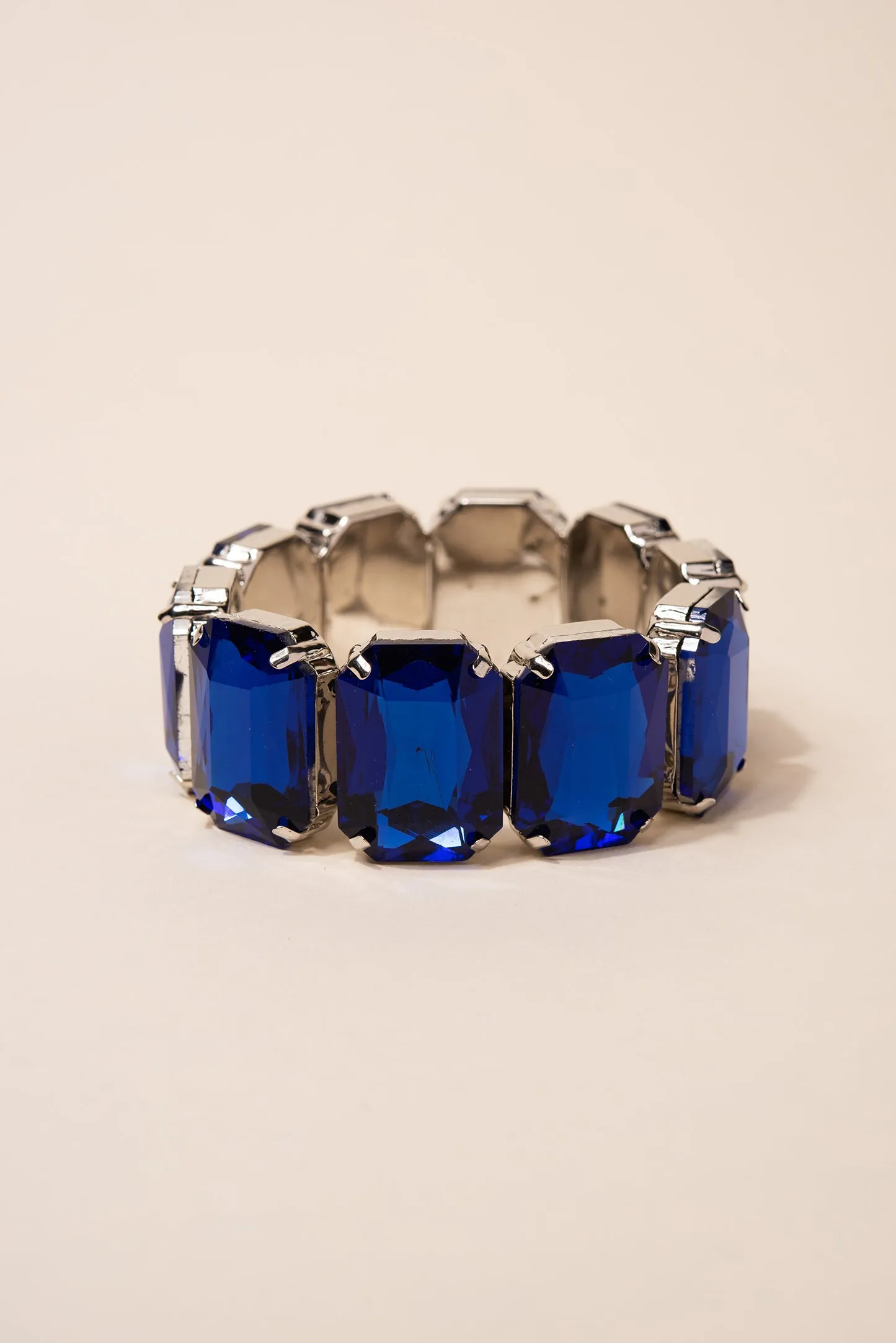 Carrie Octagon Rhinestone Bracelet