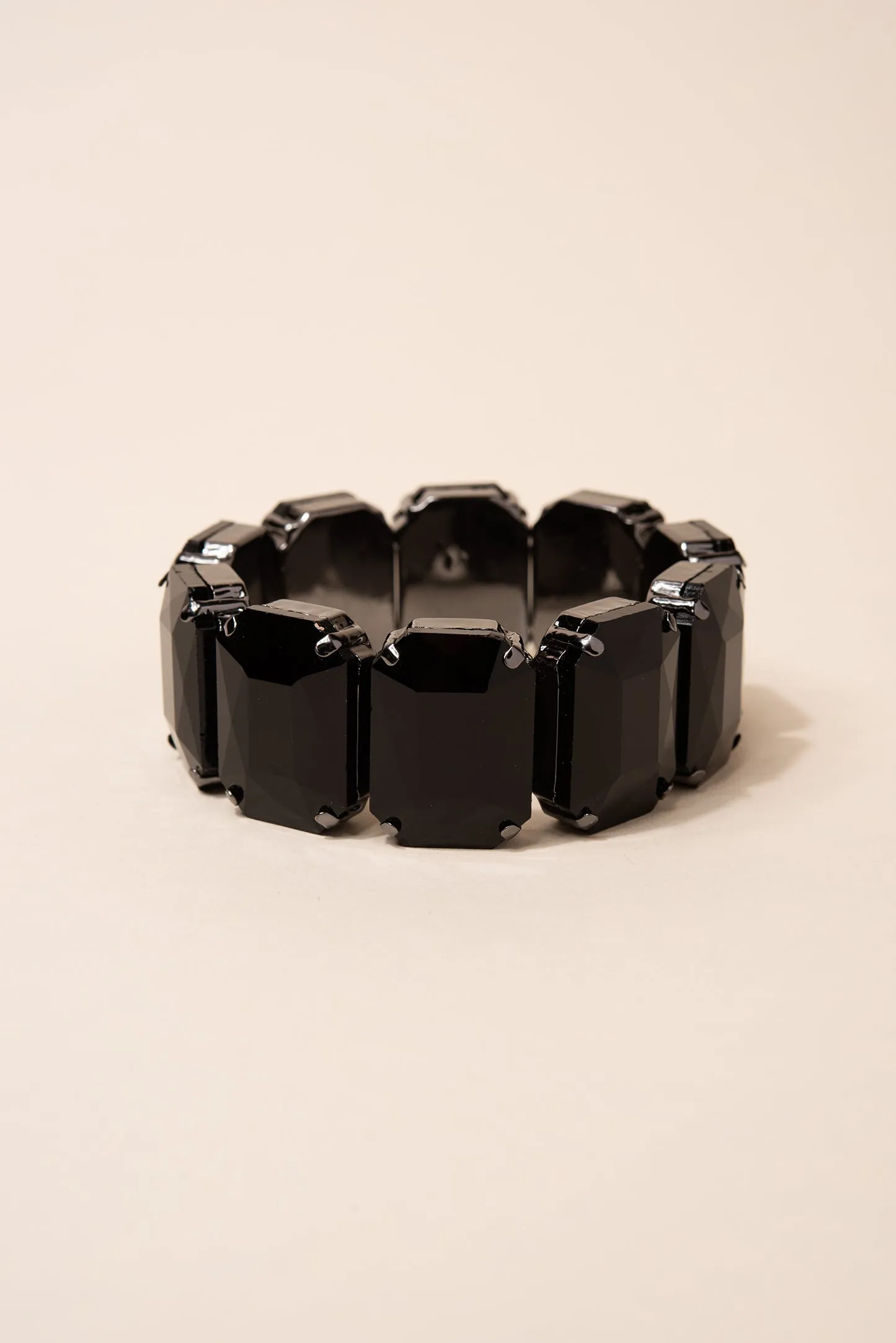 Carrie Octagon Rhinestone Bracelet