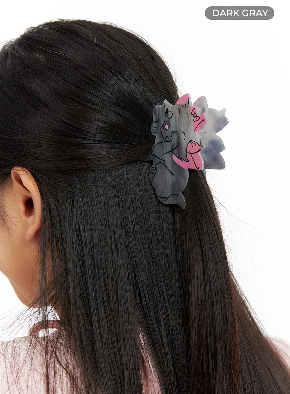 Cat Acrylic Hair Clip IF421