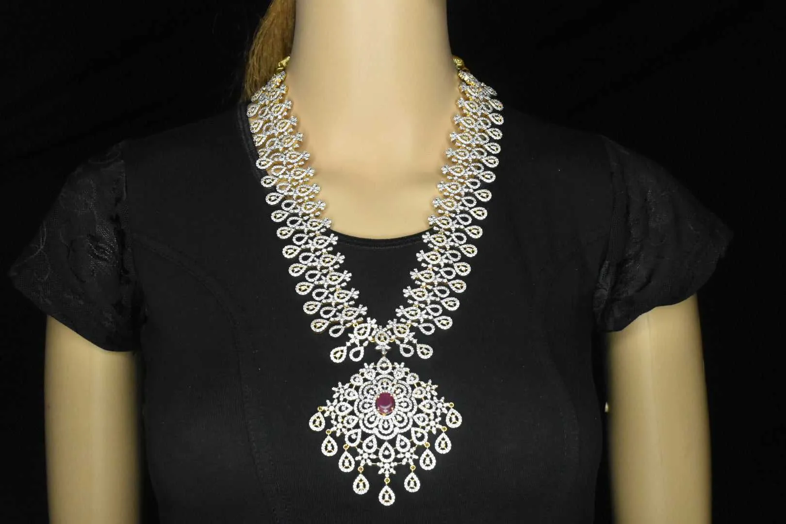 Classic American Diamond Necklace