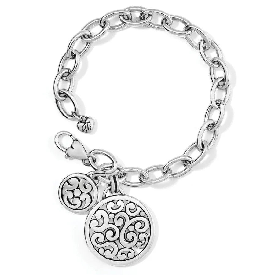 Contempo Medallion Link Bracelet