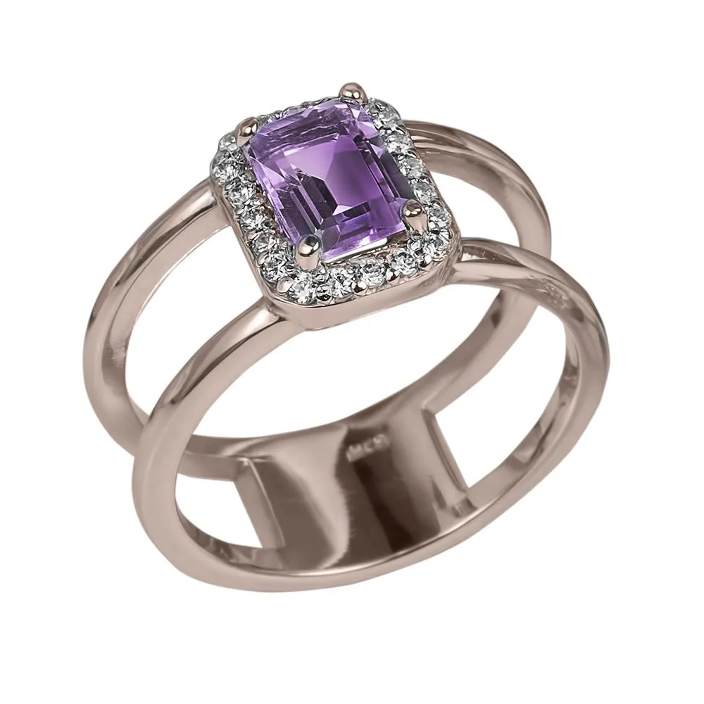 Destiny Amethyst Ring