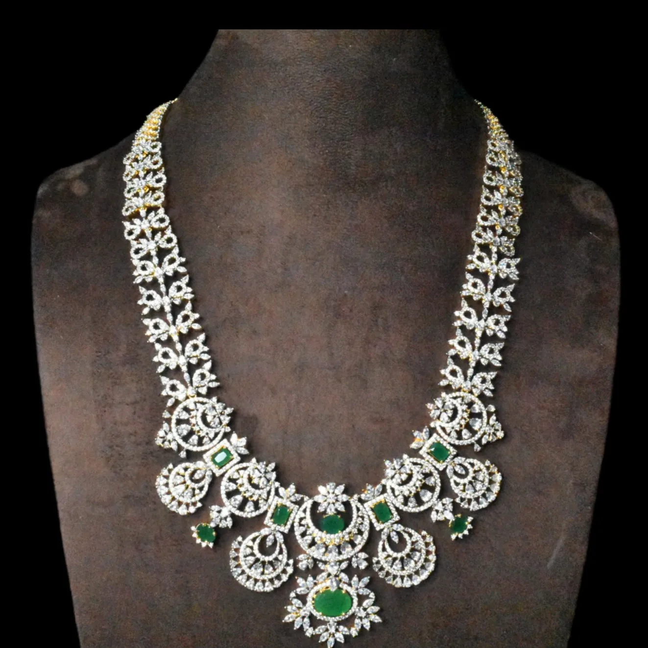 Discover the Splendor of the American Diamond Necklace by ASP Fashion Jewellery