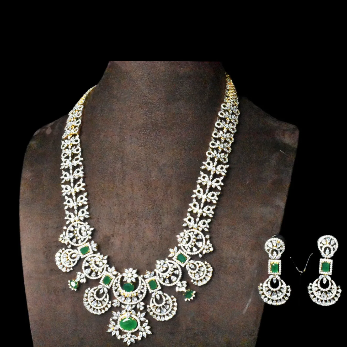 Discover the Splendor of the American Diamond Necklace by ASP Fashion Jewellery