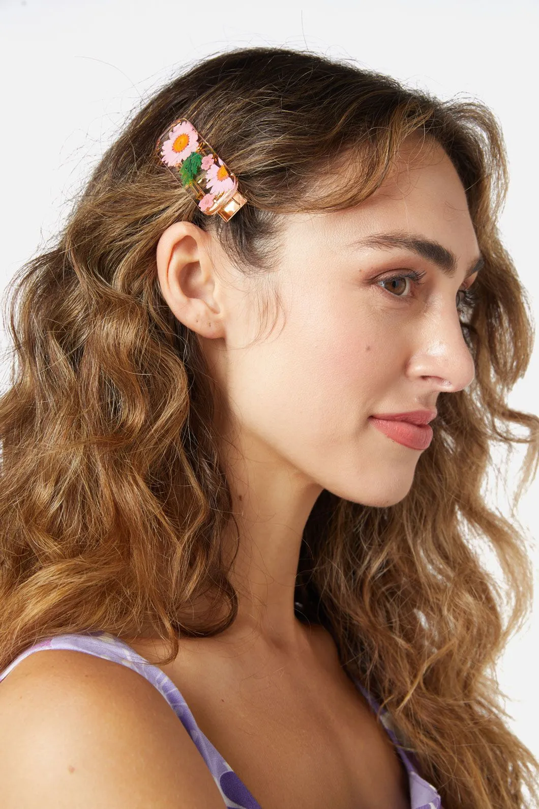 Dried Flower Hair Clip