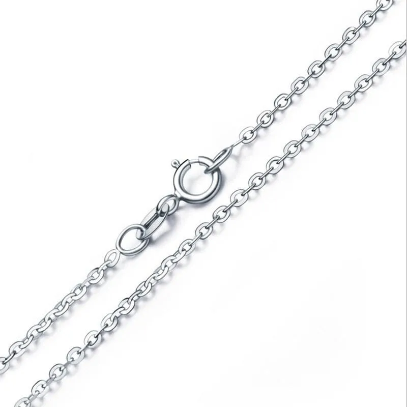 Fashion Heart Diamond Pendant Necklace - 925 Sterling Silver