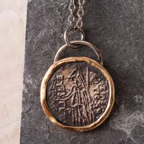 GC2-Goddess of Chance Coin Pendant