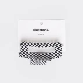 Gemma Hair Clip - Checkerboard