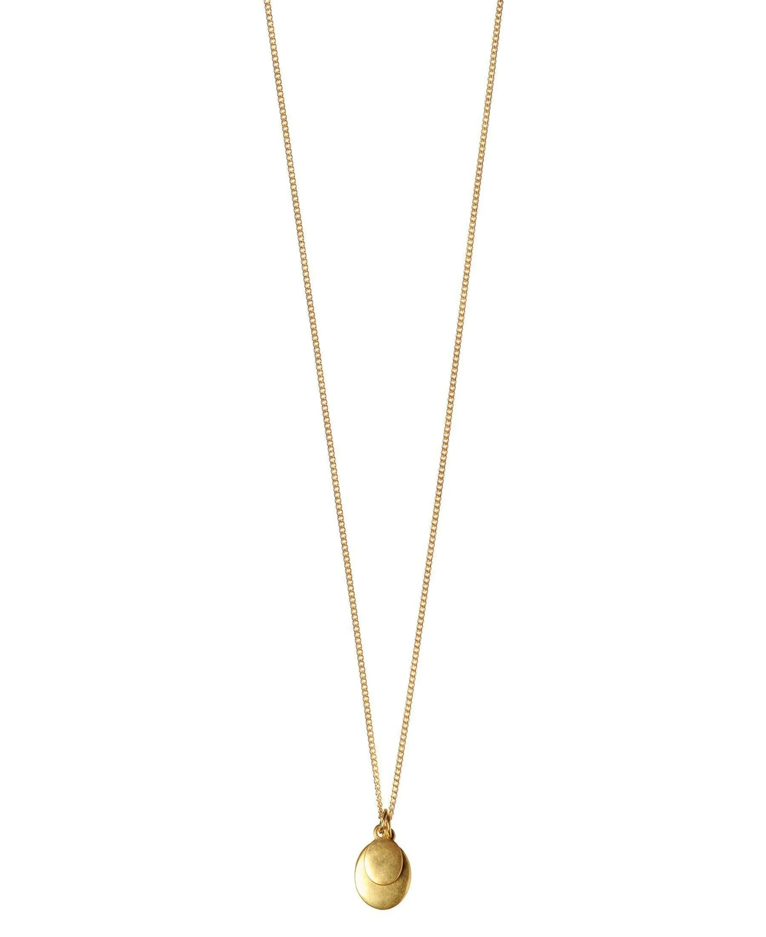 Hultquist Double Disk Necklace