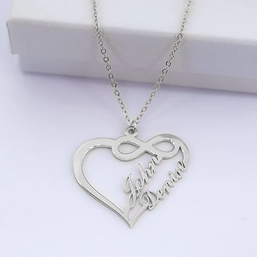 Infinite Love Name Pendant