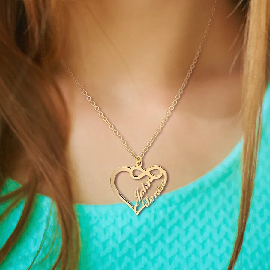 Infinite Love Name Pendant