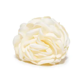 IVORY PEONY FLOWER CLAW CLIP