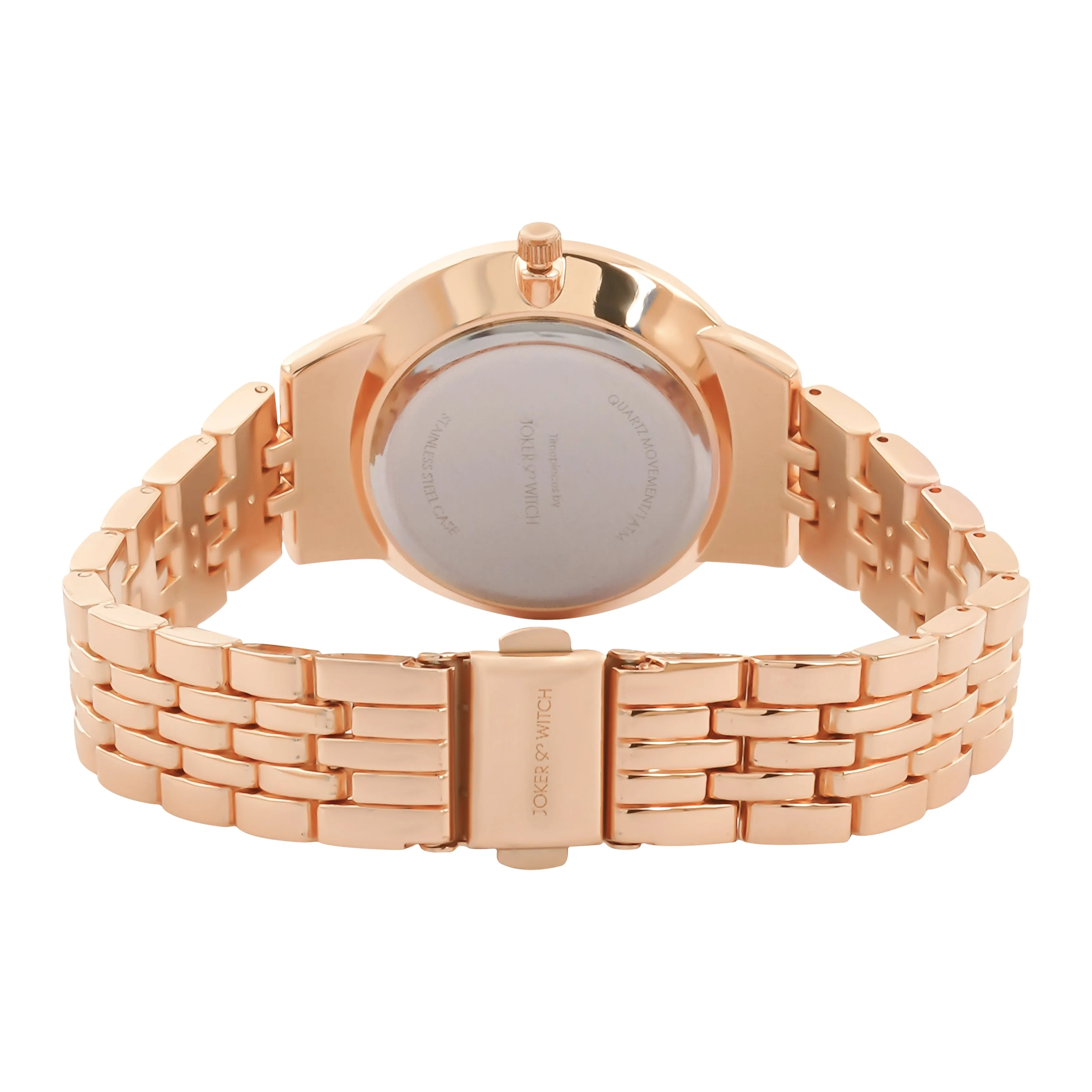 Juniper Rose Gold Watch Bracelet Stack