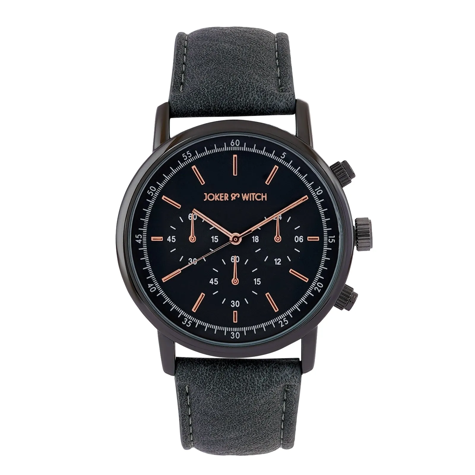 Laanda All Grey Pu Strap Watch