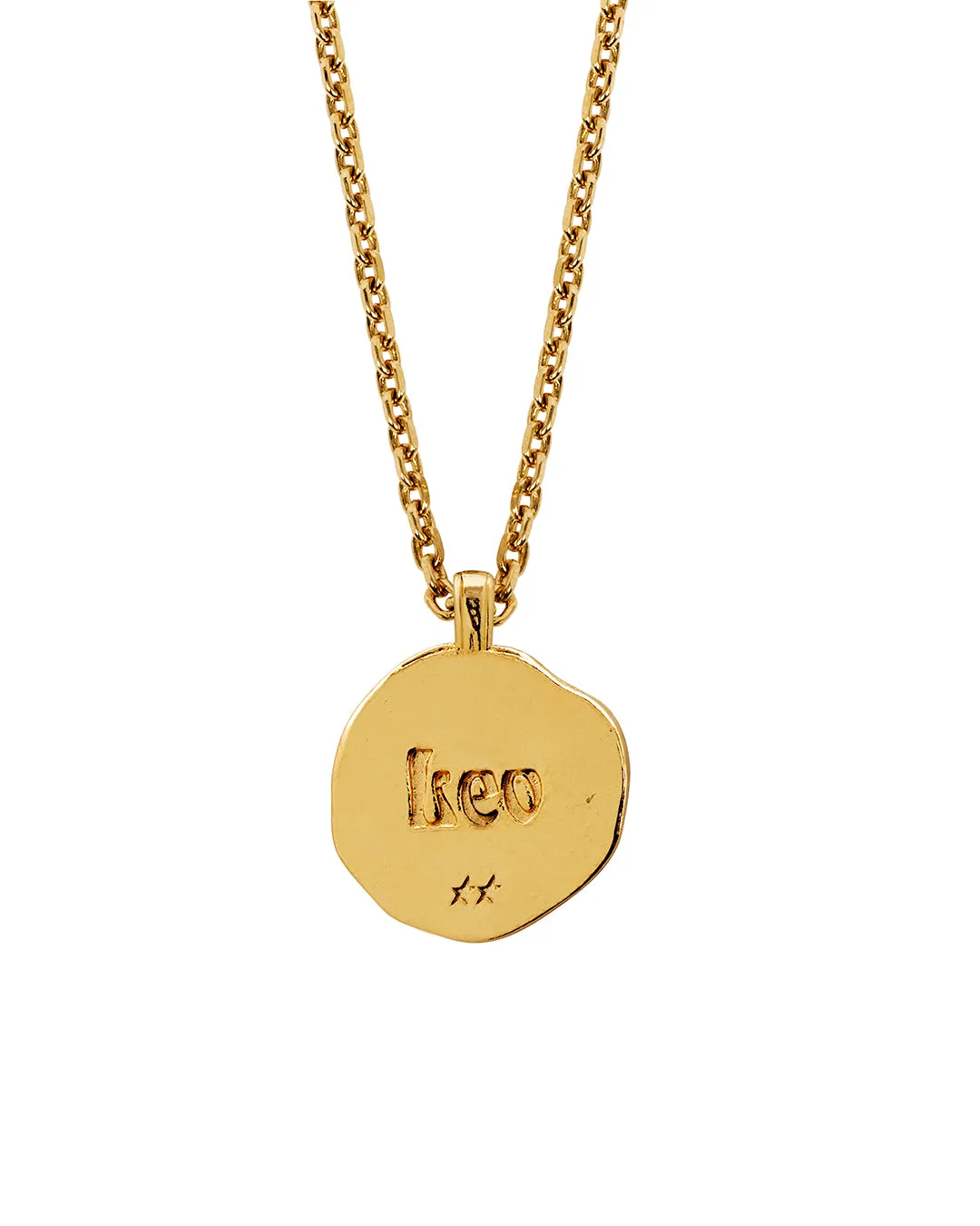 Leo Necklace Gold