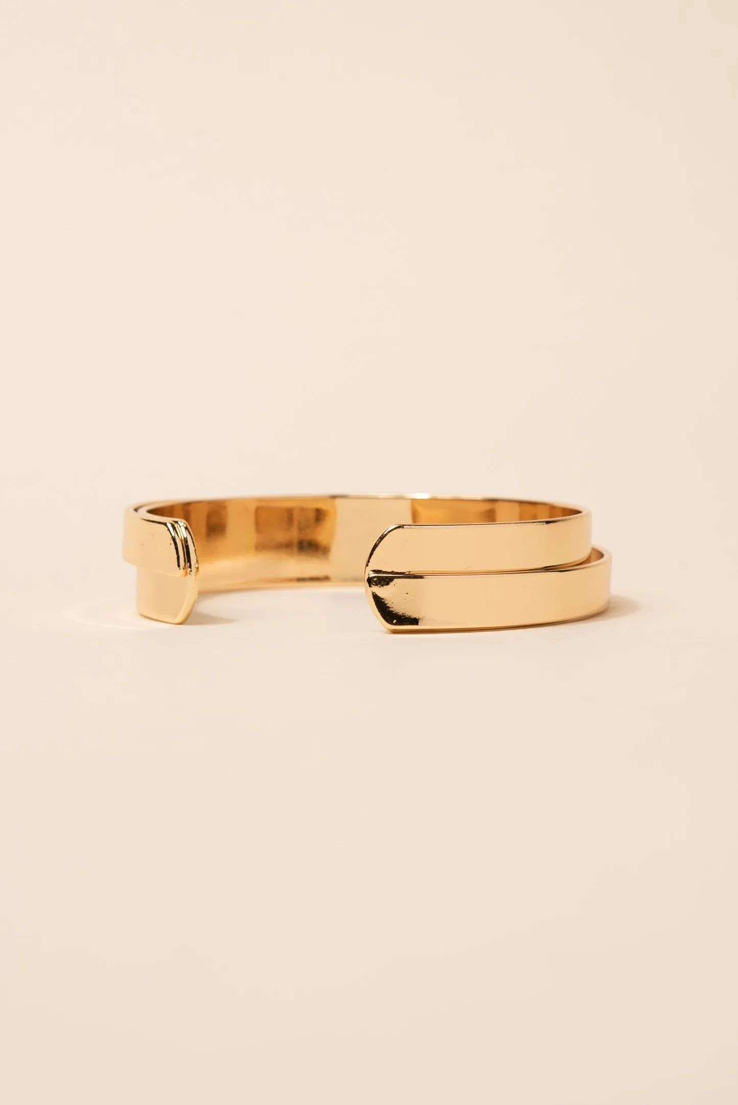 Leona Double Layer Metal Cuff