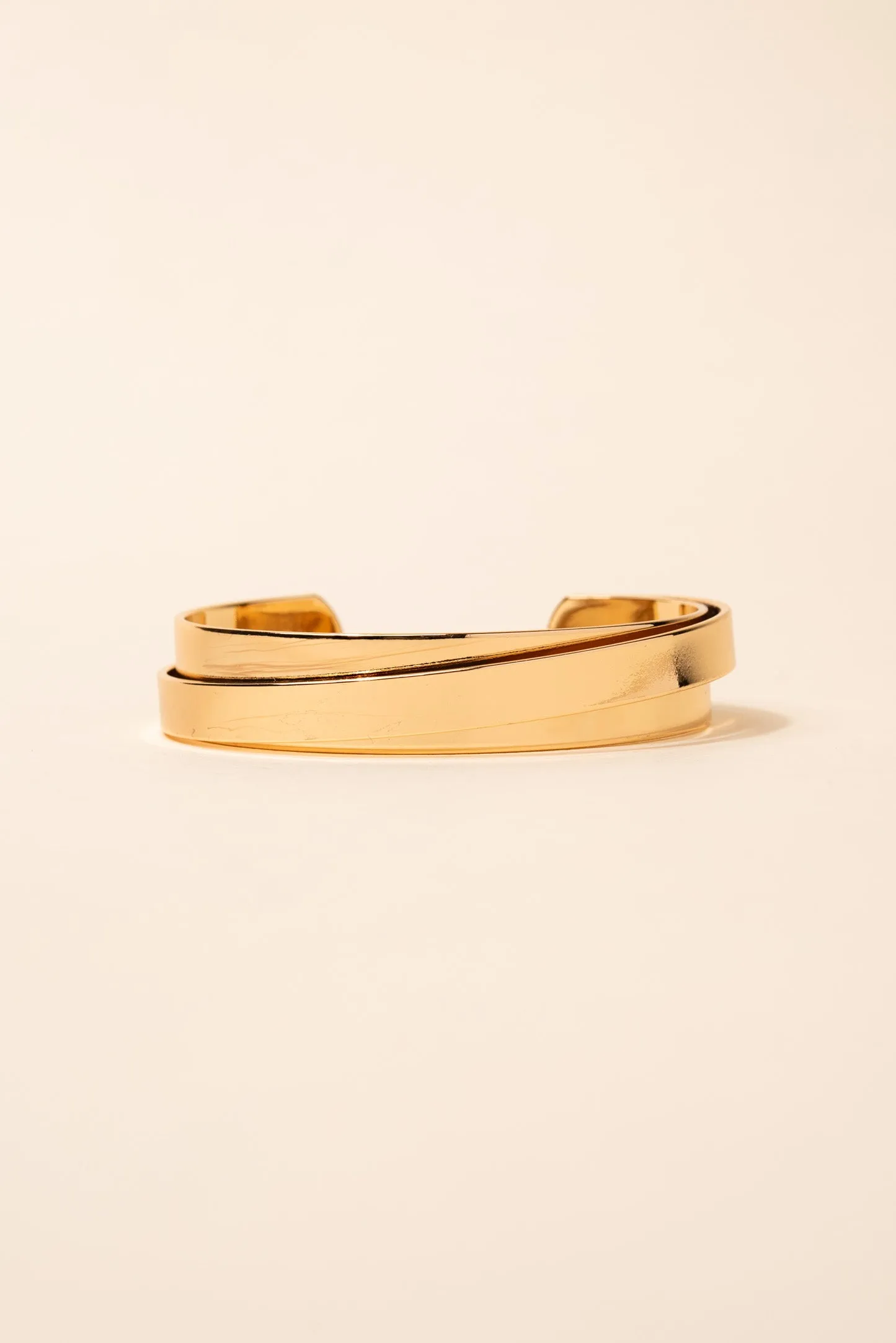 Leona Double Layer Metal Cuff