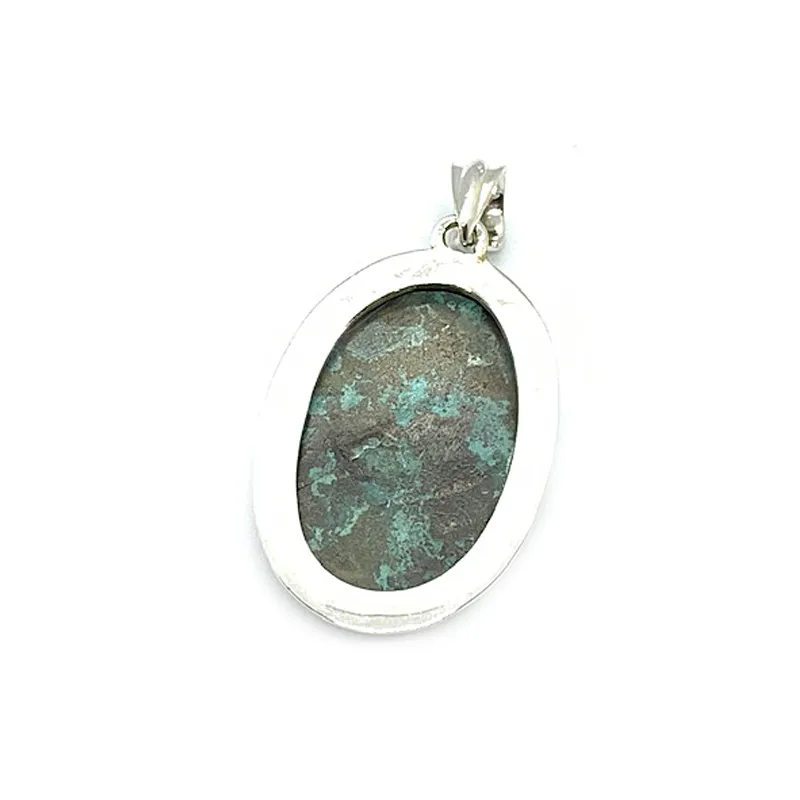 Liberty Shattuckite Oval Bohemian Pendant