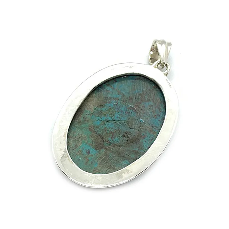 Liberty Shattuckite Oval Bohemian Pendant