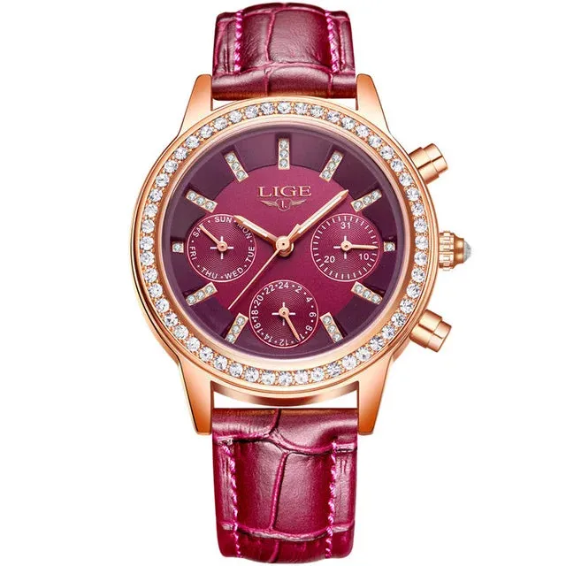 LIGE Women's Watch