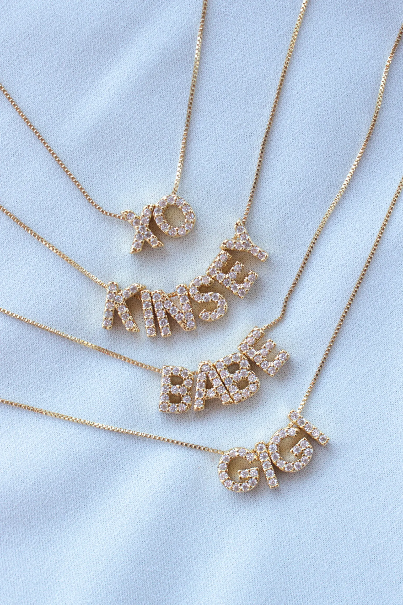 LUX Letter Slide - Kinsey Charm Bar