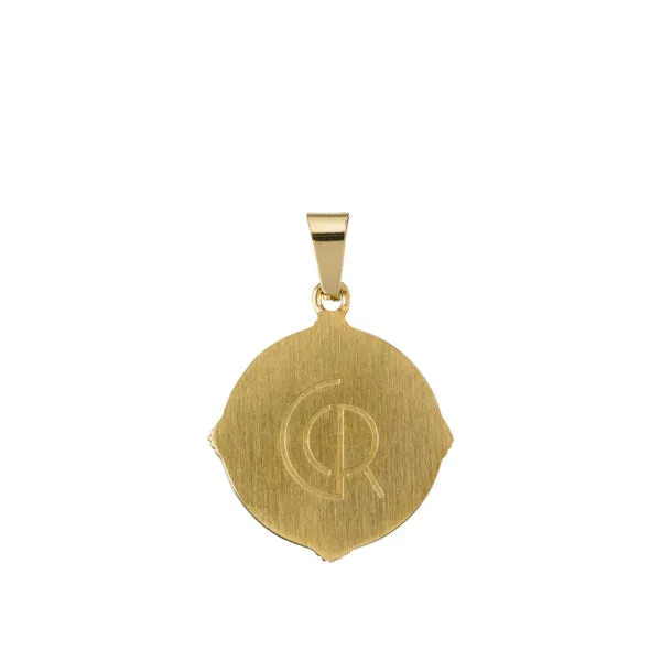 Medallion Gold Pendant