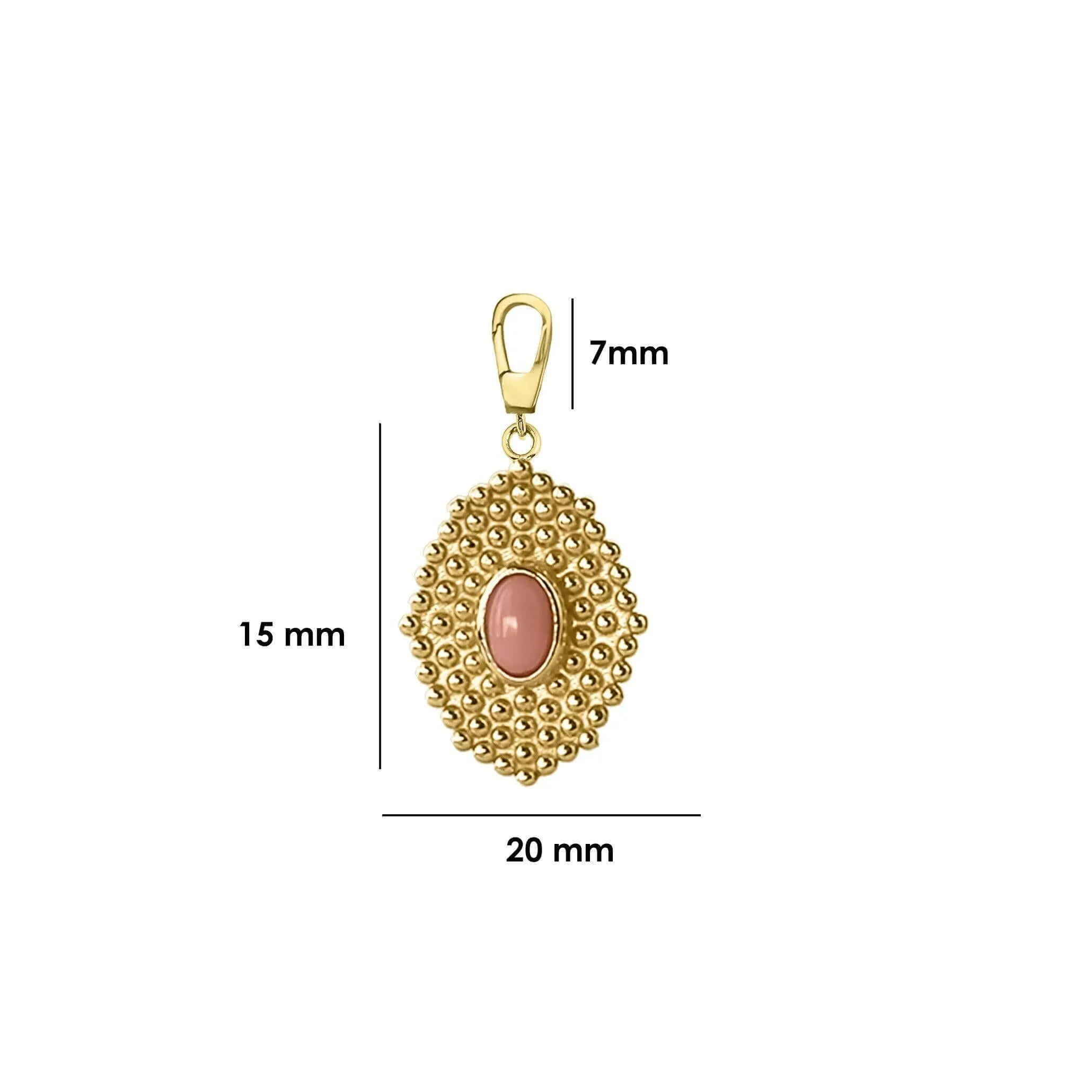 Medallion Necklace | 14K Solid Gold