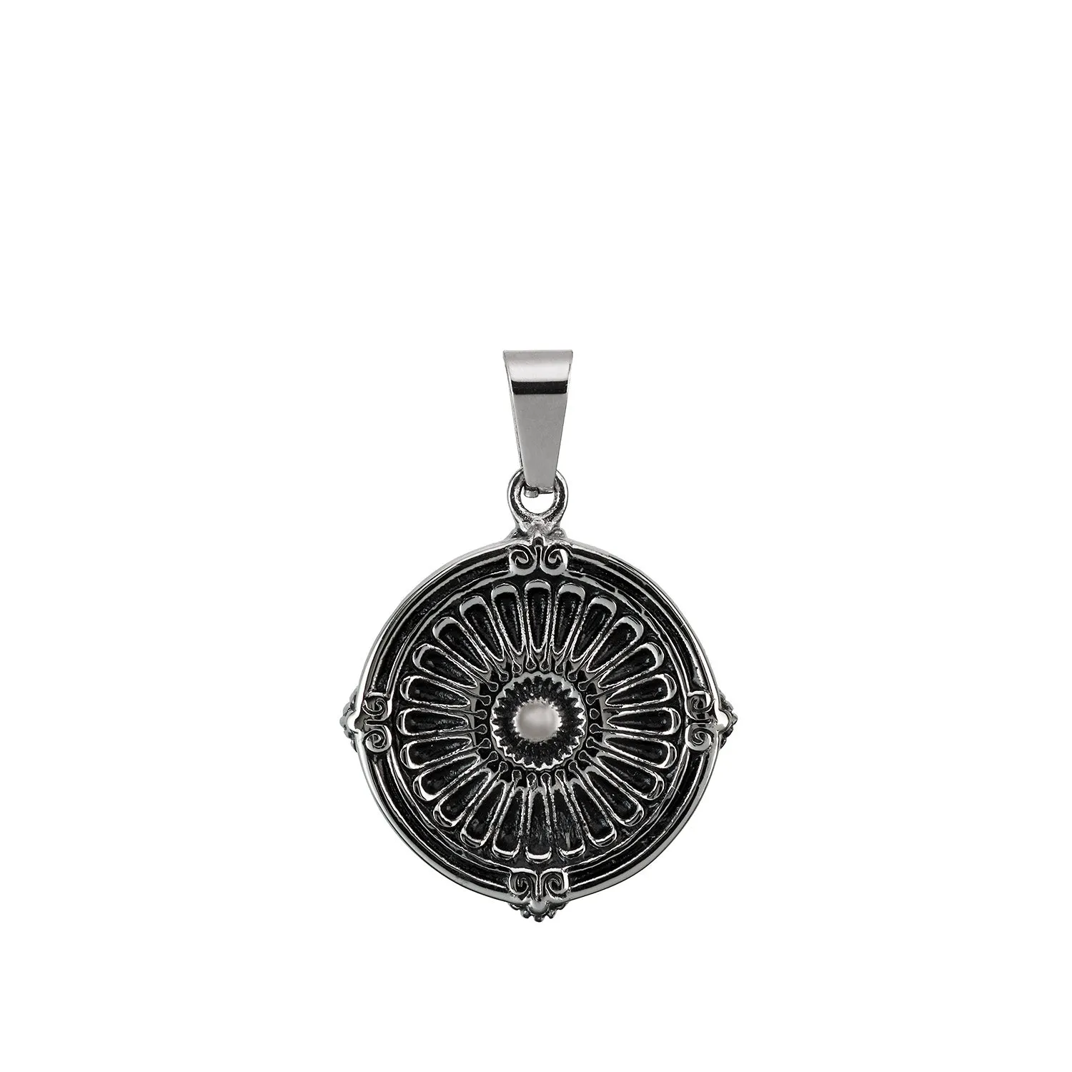 Medallion Silver Pendant