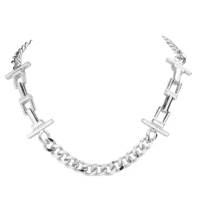 Metal Chain Link Necklace