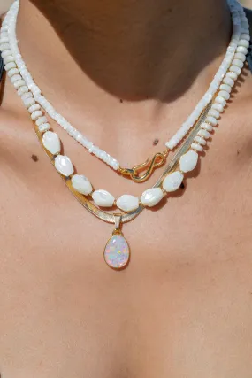 Mother of Pearl Pikake Necklace - Mauloa