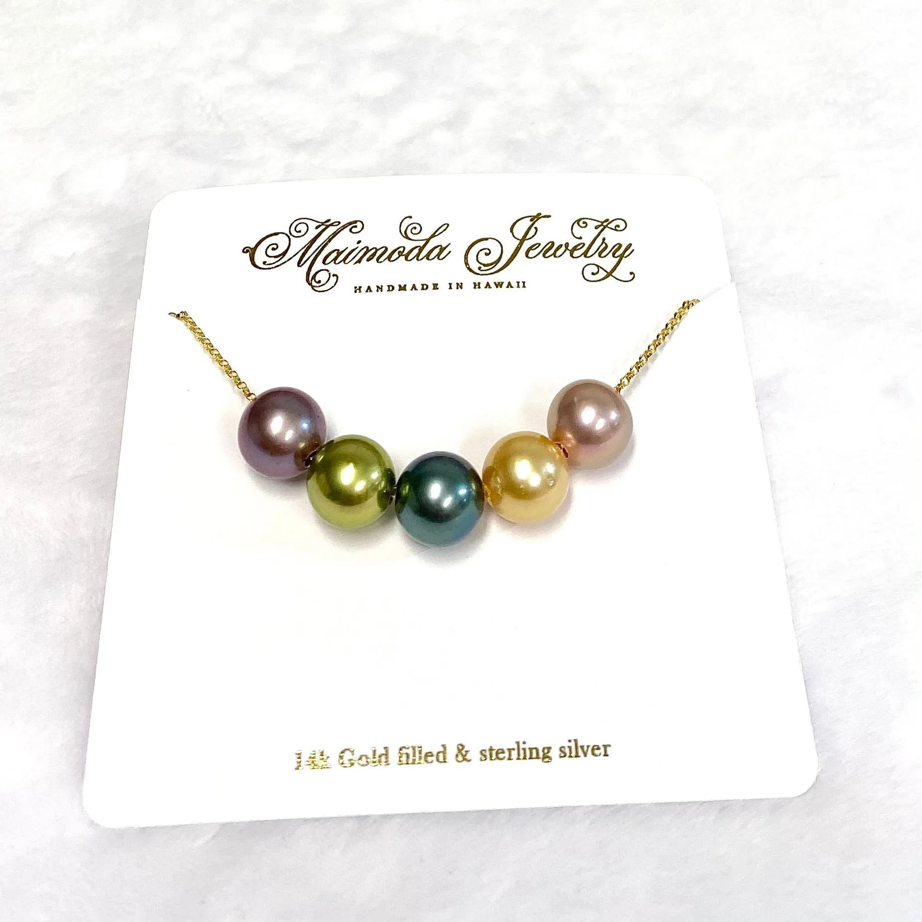 Necklace AURA - multicolor (N381)