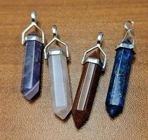 Pendant, Quartz/Clear, DT SS